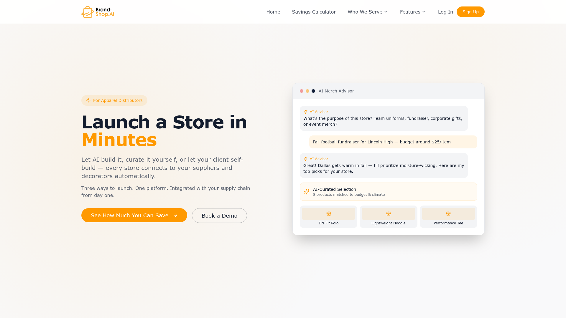 Brand-Shop.ai website preview